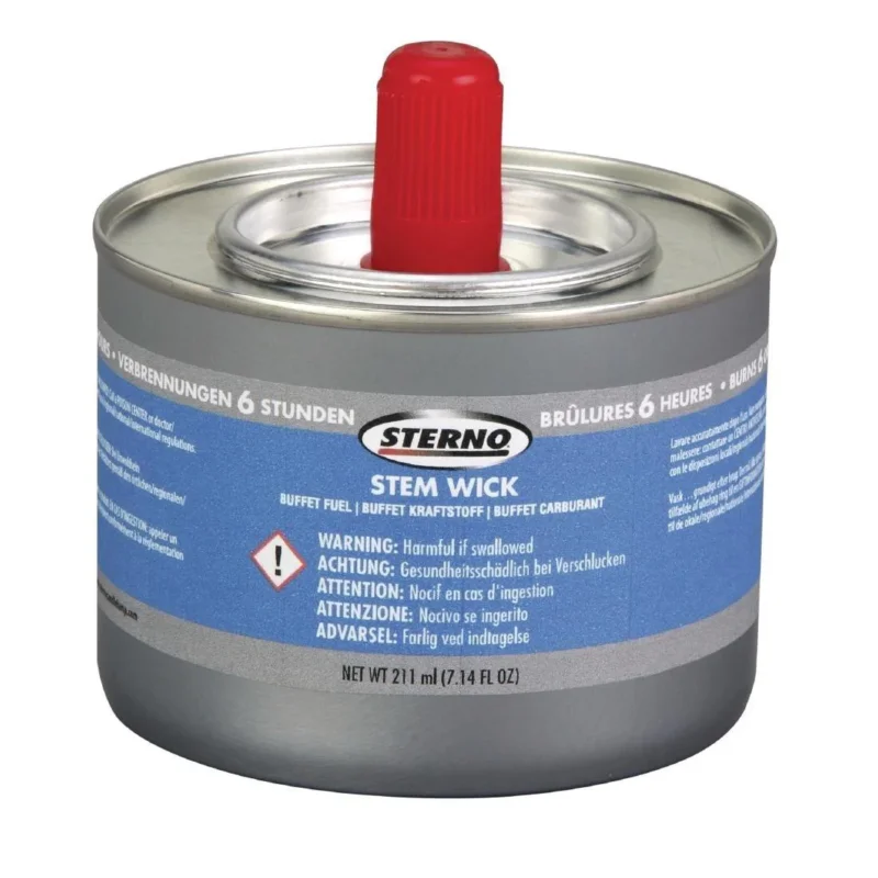 Combustible liquide Superwick 6 heures Sterno x12 Livraison Express
