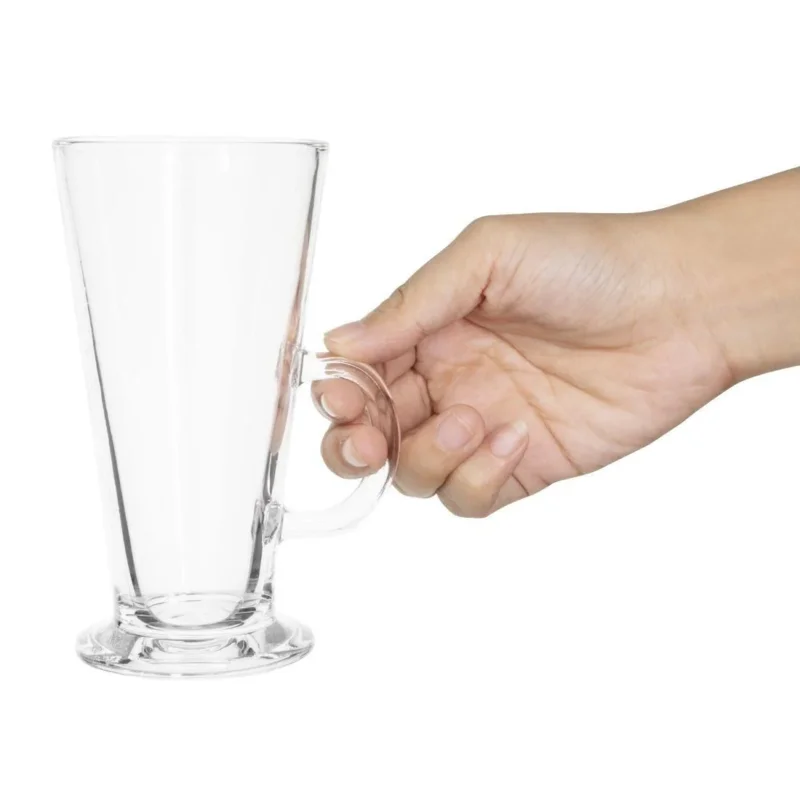 Meilleur Prix Verres boissons chaudes en verre trempé Olympia (Lot de 12)