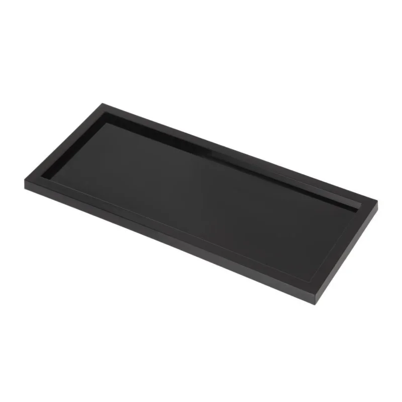 Solde Présentoir de salle de bain noir