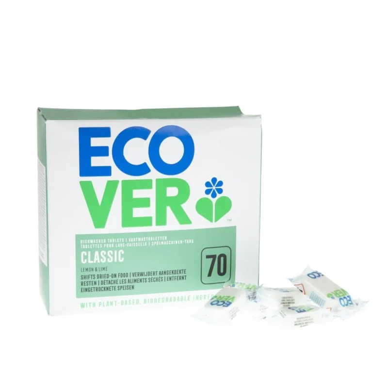 Prix Bas Tablettes lave-vaisselle Ecover (lot de 70)