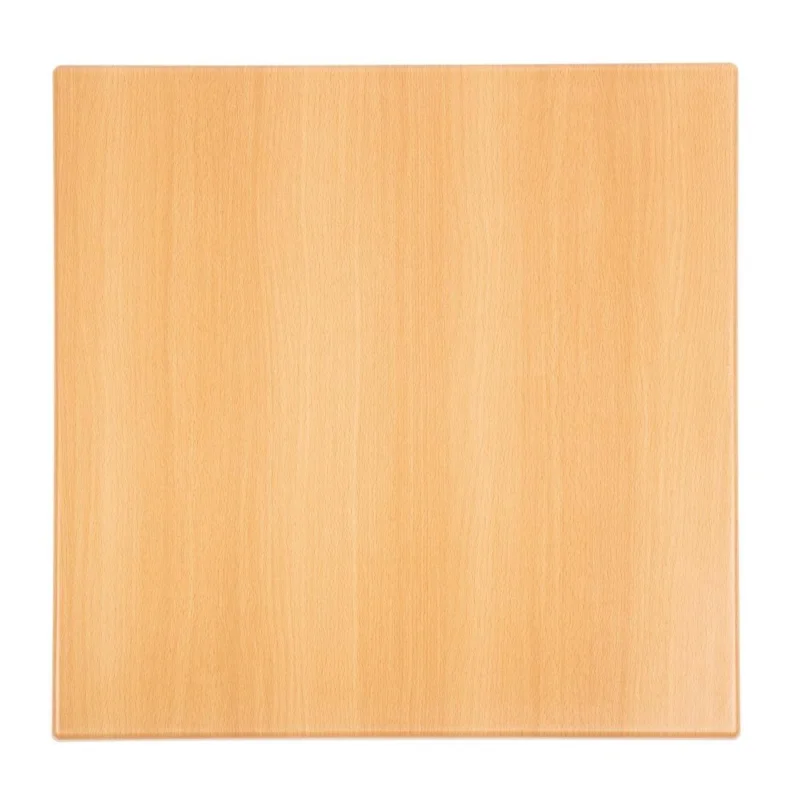 Retour Gratuit Plateau de table carré Bolero effet hêtre 600mm