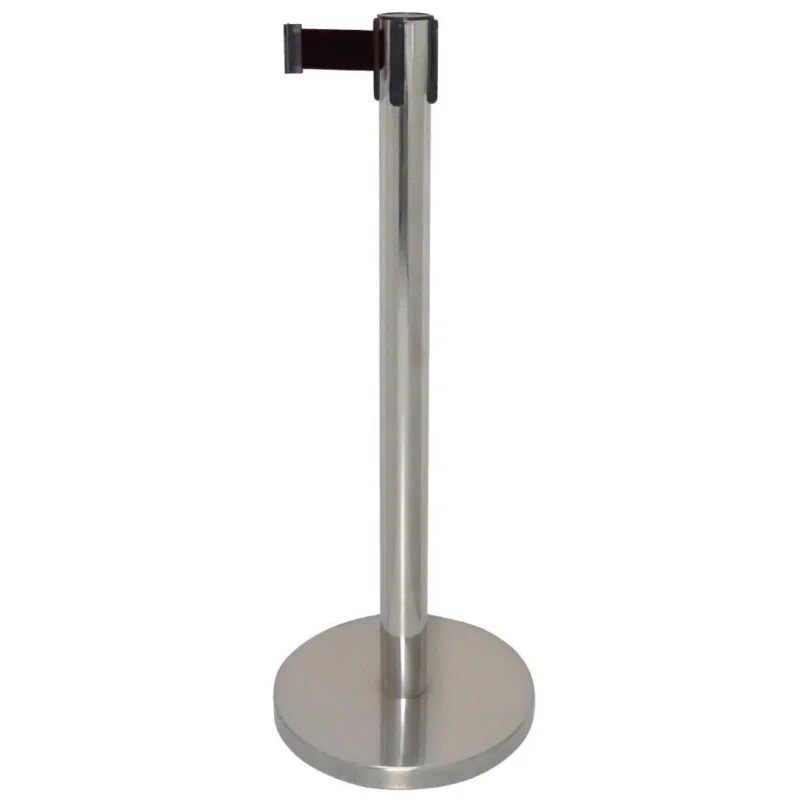 Usine Directe Barrière rétractable à sangle Bolero noire 3m
