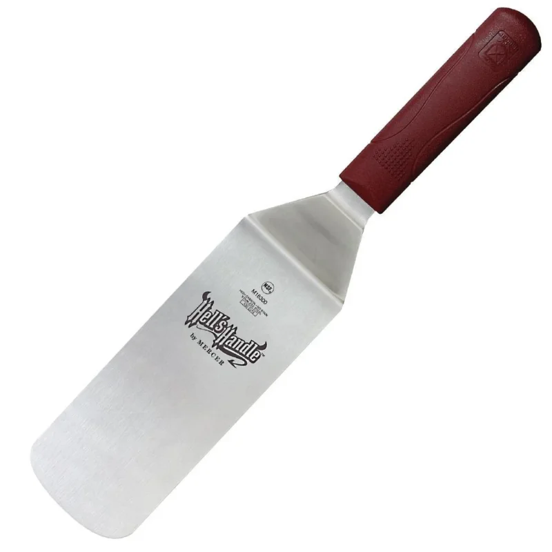Spatule coudée anti chaleur Mercer Culinary Hells Handle Dernière Chance