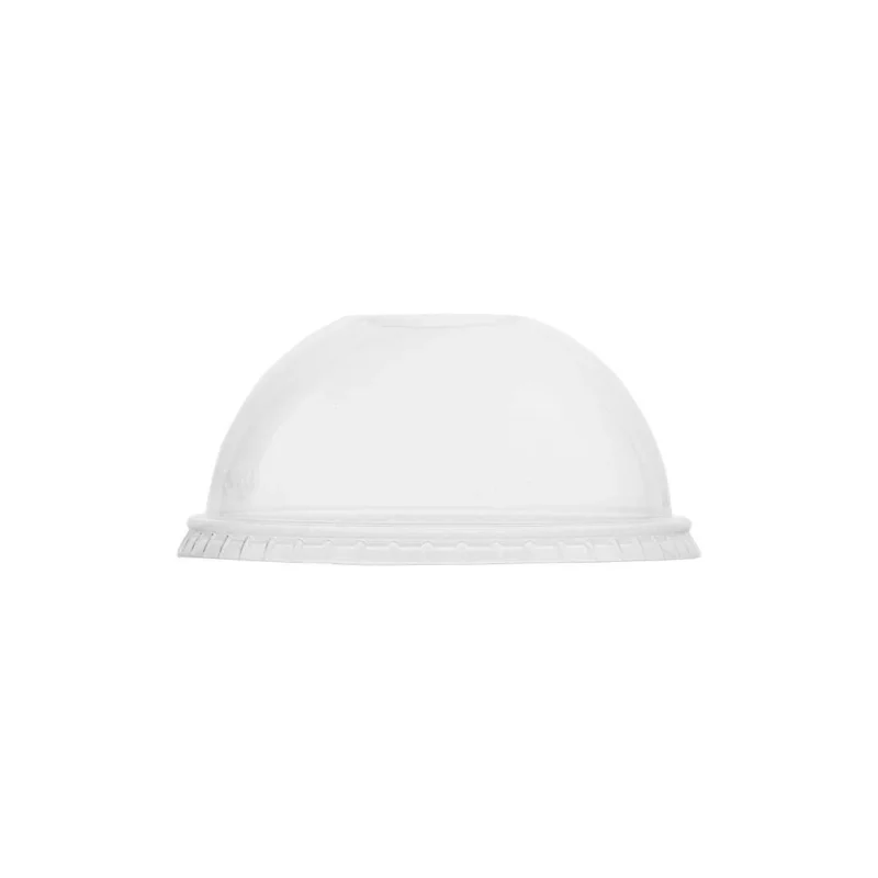 Couvercles dôme PLA compostables avec trou pour boissons fraîches Vegware 340ml et 454ml (lot de 1000) Remise