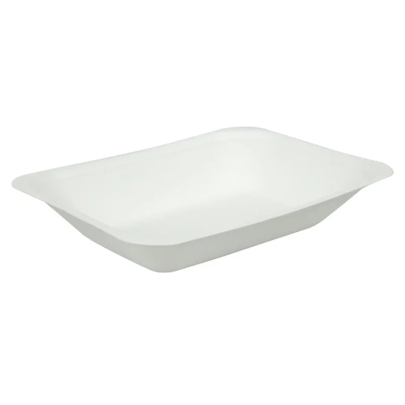 Barquettes à frites compostables en bagasse Vegware 175mm (Lot de 500) Marque