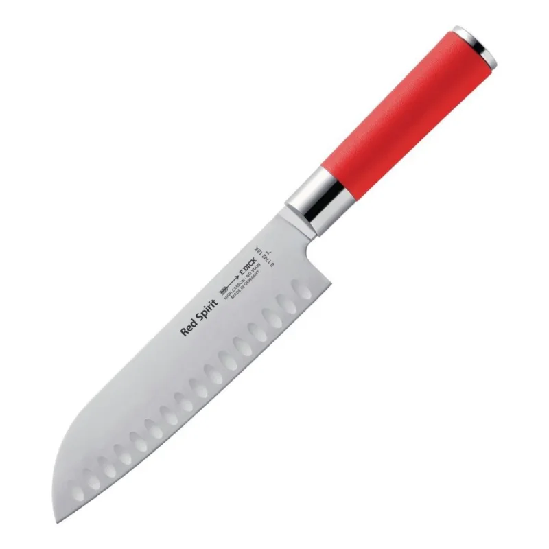 Jusqu’à Épuisement Des Stocks Couteau Santoku alvéolé Dick Red Spirit 180mm