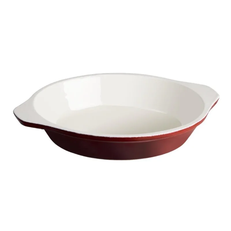 Nouvelle Collection Plat à gratin rond rouge Vogue