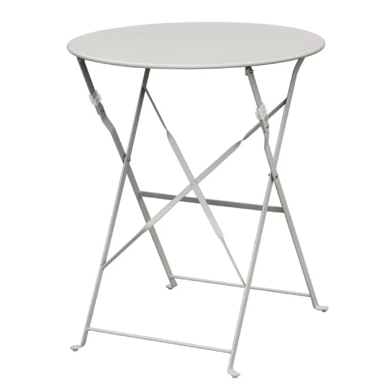 Table de terrasse en acier Bolero grise Achetez Aujourd’hui