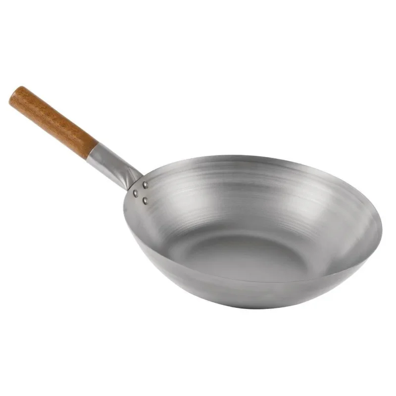 Wok fond plat London Wok 330mm Pas Cher