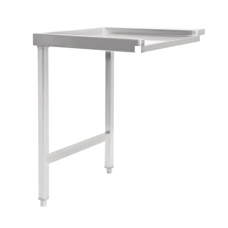 Table de sortie gauche pour lave-vaisselle à capot Vogue 600mm Usine Directe