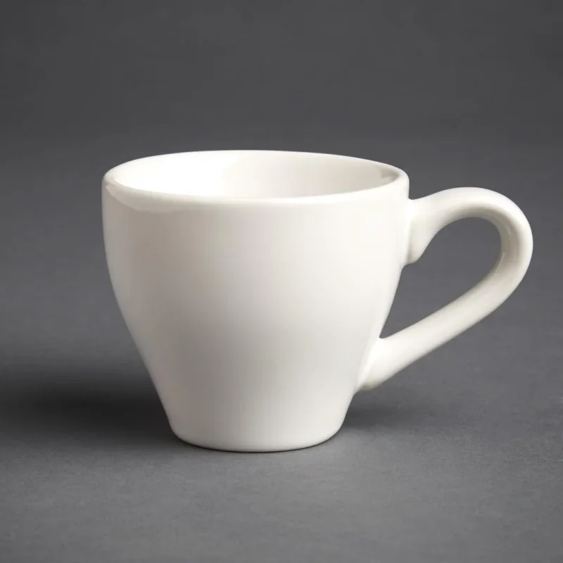 Tasses à espresso Olympia Café blanches 100ml (Lot de 12) Jusqu’à Épuisement Des Stocks