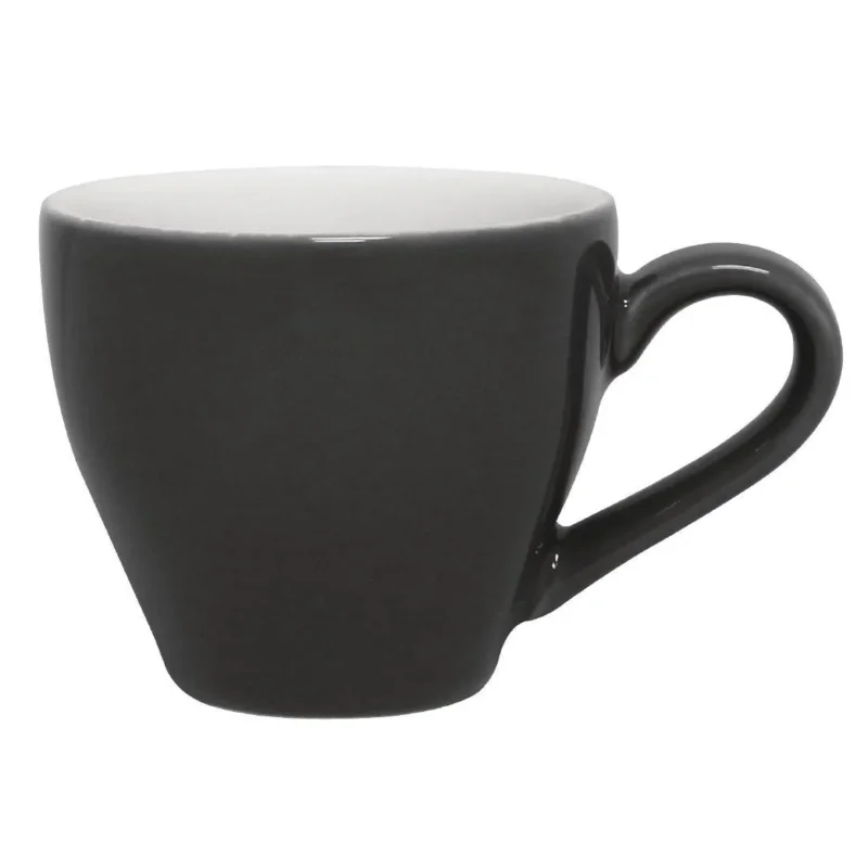 Expédition Rapide Tasses à espresso Olympia Café grises 100ml (Lot de 12)