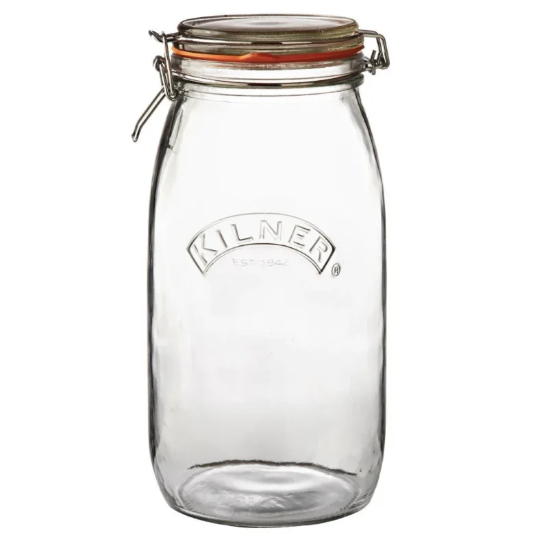 Achat Immédiat Bocal à conserves avec clip Kilner 3L