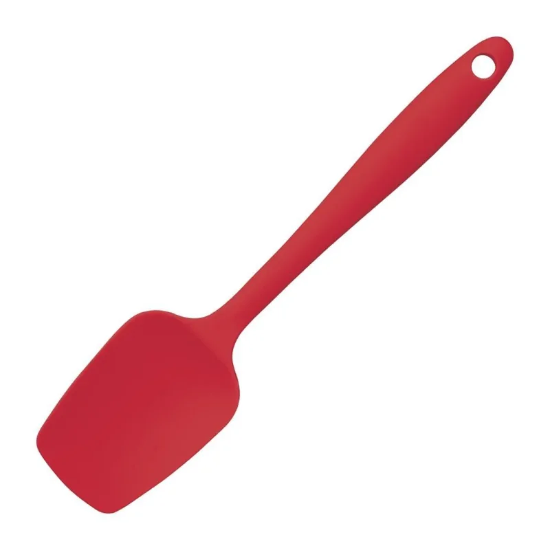 Mini spatule et cuillère rouge en silicone 200mm Promotion