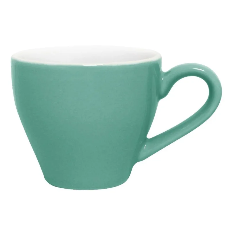 Prix Bas Tasses à espresso Olympia Café vertes 100ml (Lot de 12)