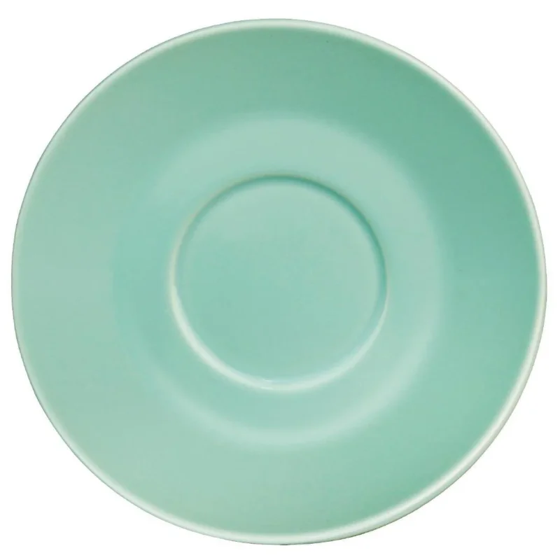 Quantité Limitée Soucoupe pour tasses 228ml et 340ml Olympia verte (Lot de 12)