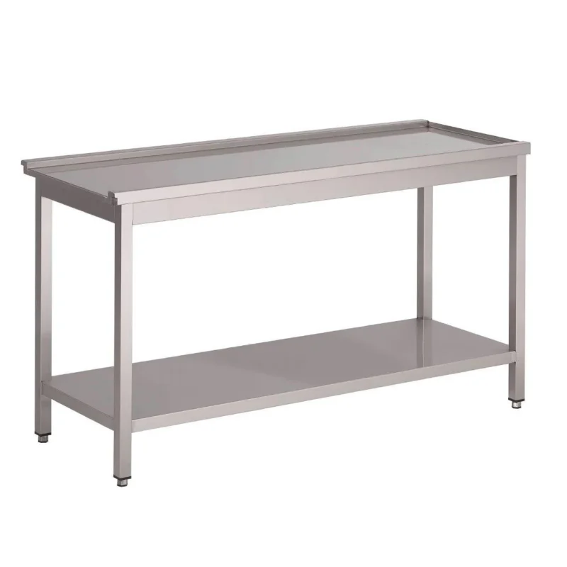 Table de sortie 80cm pour modèle à capot HT50 GL896 Gastro M 80x59x85cm Affaire À Saisir