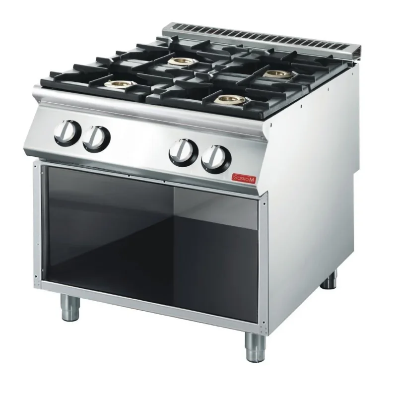 Meilleur Prix Fourneau gaz 4 feux vifs Gastro M 70/80 PCG