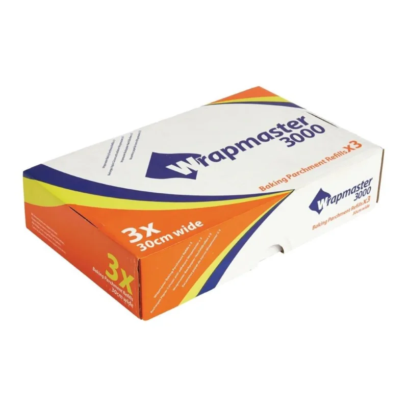 Papier sulfurisé Wrapmaster 50m x 300mm (lot de 3) Réduction