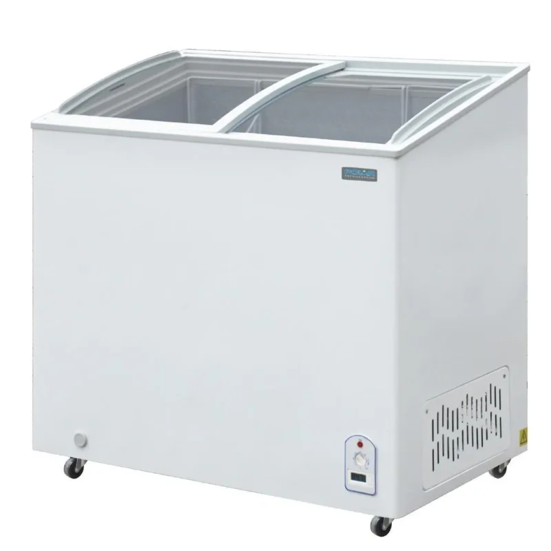 Congélateur coffre vitré Polar Série G 200L Meilleur Choix