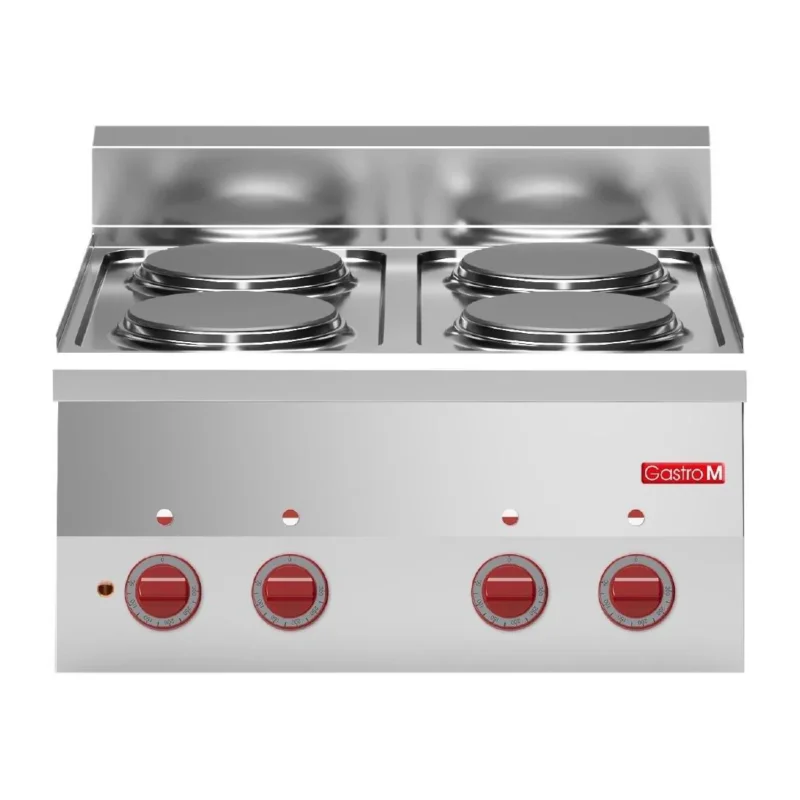 Vente Flash Fourneau 4 plaques électriques à poser Gastro M 600 60/60PCE