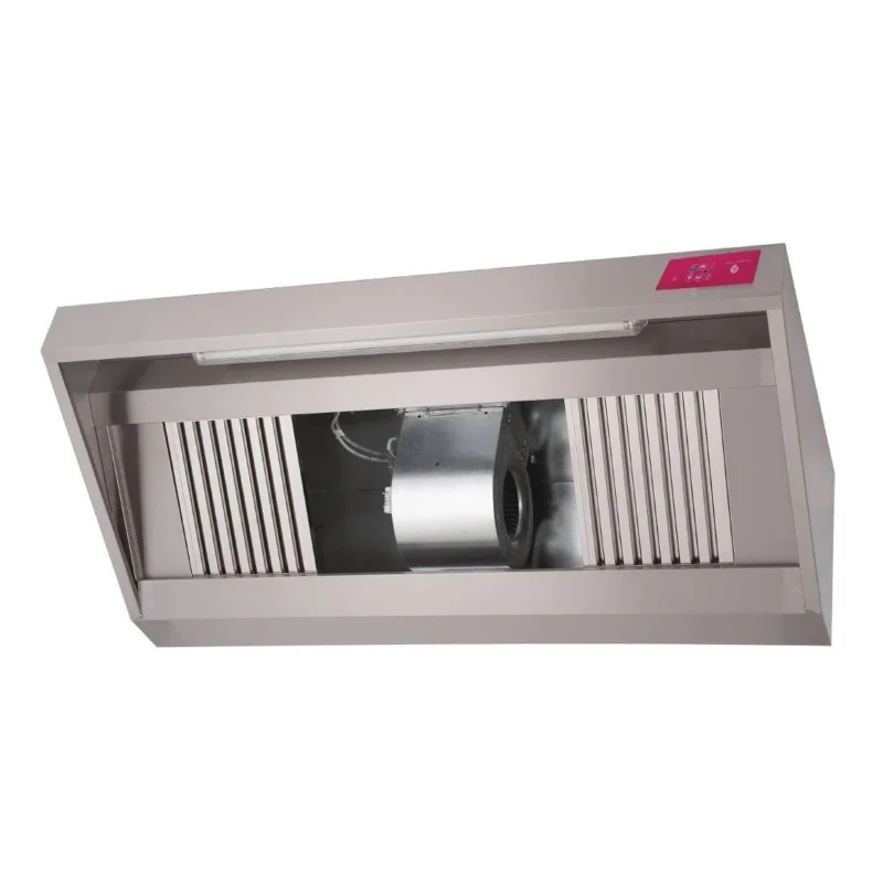 Meilleure Vente Hotte inox complète Gastro M 3000 x 900 x 450mm