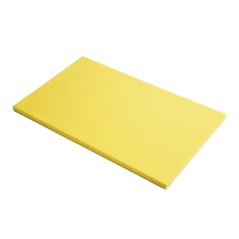 Marque Planche à découper GN1/1 en polyéthylène haute densité Gastro Mjaune