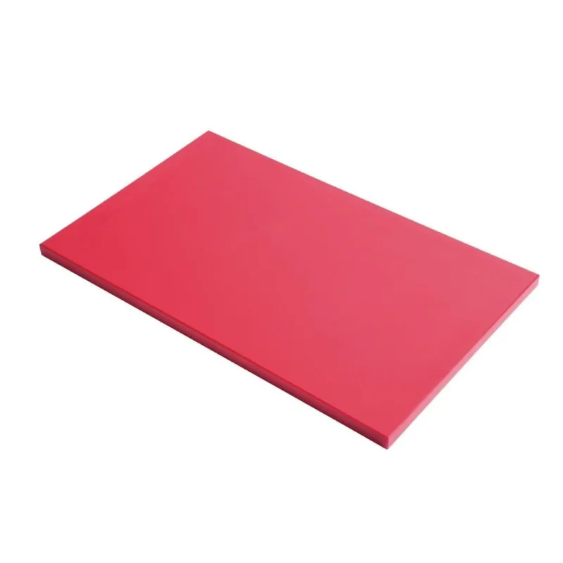 Planche à découper en polyéthylène haute densité Gastro Mrouge Must-Have
