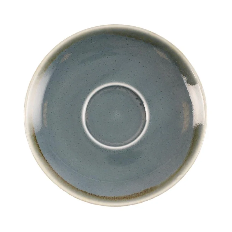 Soucoupe couleur océan Olympia Kiln pour GP330 140mm (Lot de 6) Certifié