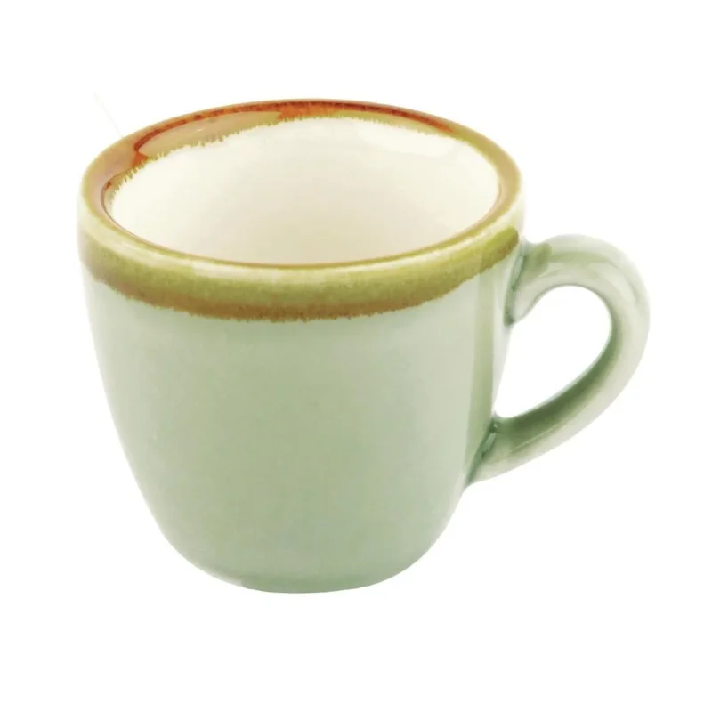 Quantité Limitée Tasse à espresso couleur mousse Olympia Kiln 85ml (Lot de 6)