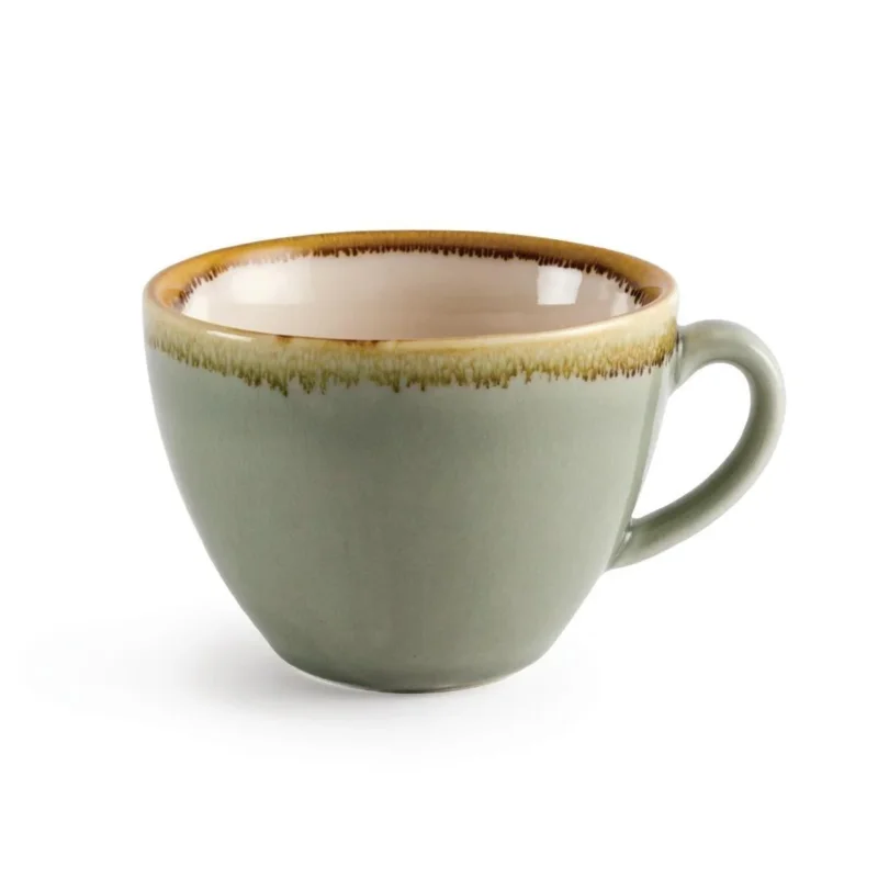 Tasse couleur mousse Olympia Kiln 230ml (Lot de 6) Nouveauté