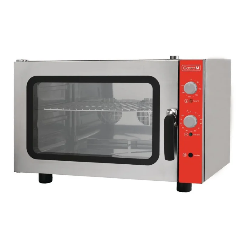 Four électrique à convection 4 niveaux avec humidificateur Gastro M porte latérale 400V Promotion
