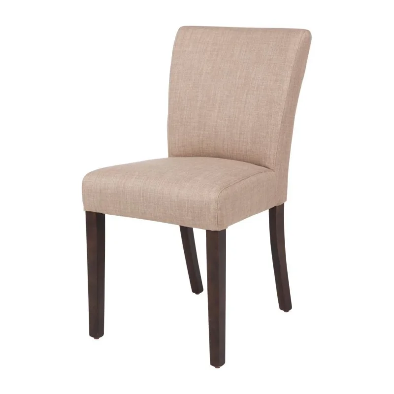 Chaise contemporaine Bolero en toile de jute écrue lot de 2 Dernière Chance