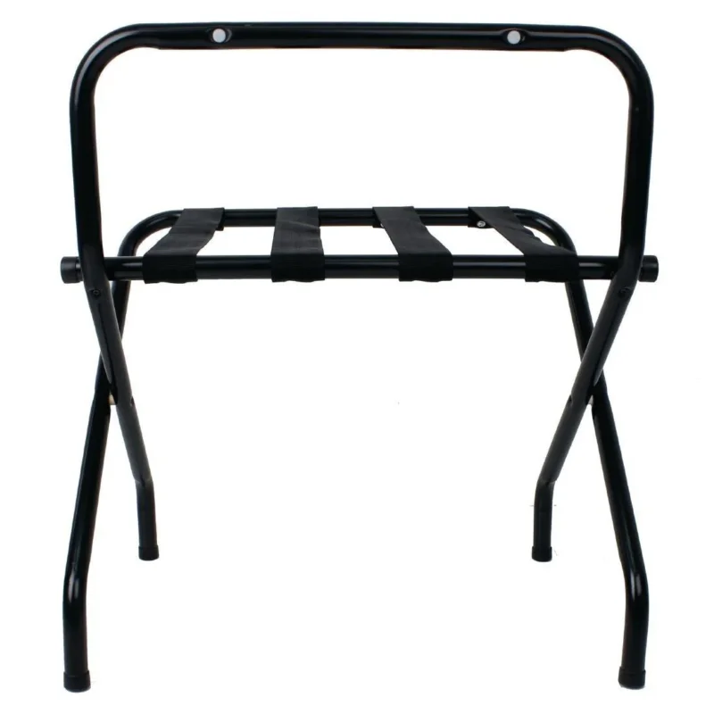 Support à bagages pliant noir Bolero Promotion Saisonnière