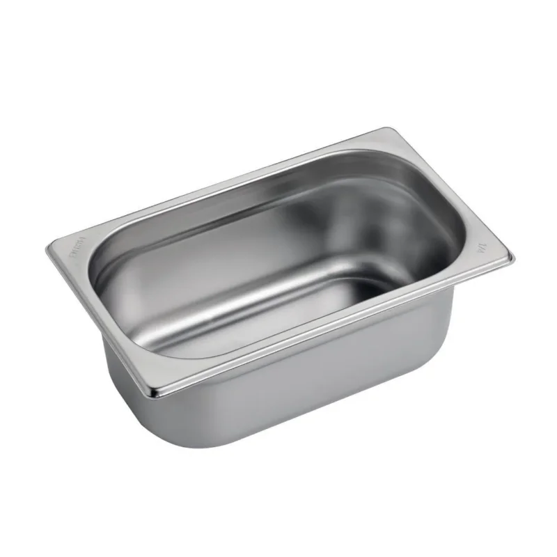 Authentique Bac inox GN1/4 Gastro M 100mm