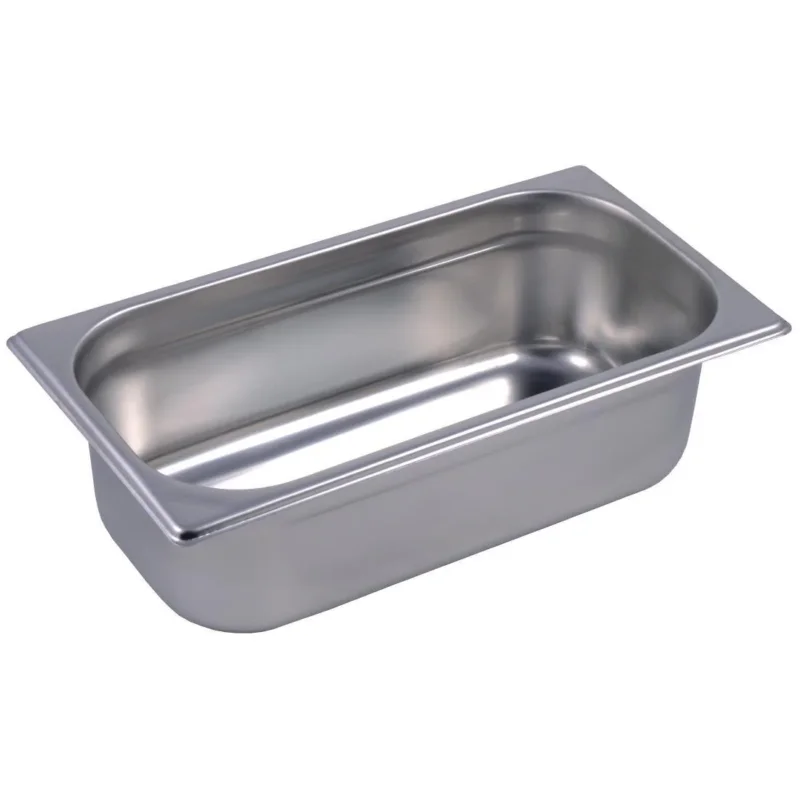 Dernier Modèle Bac inox GN1/3 Gastro M 100mm