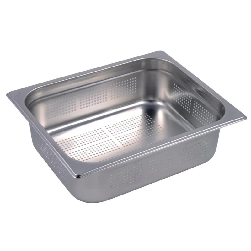 Bac inox perforé GN1/2 Gastro M 100mm Soldes