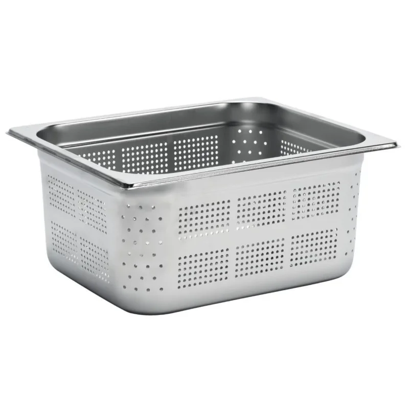 Seulement Aujourd’hui Bac inox perforé GN1/2 Gastro M 150mm