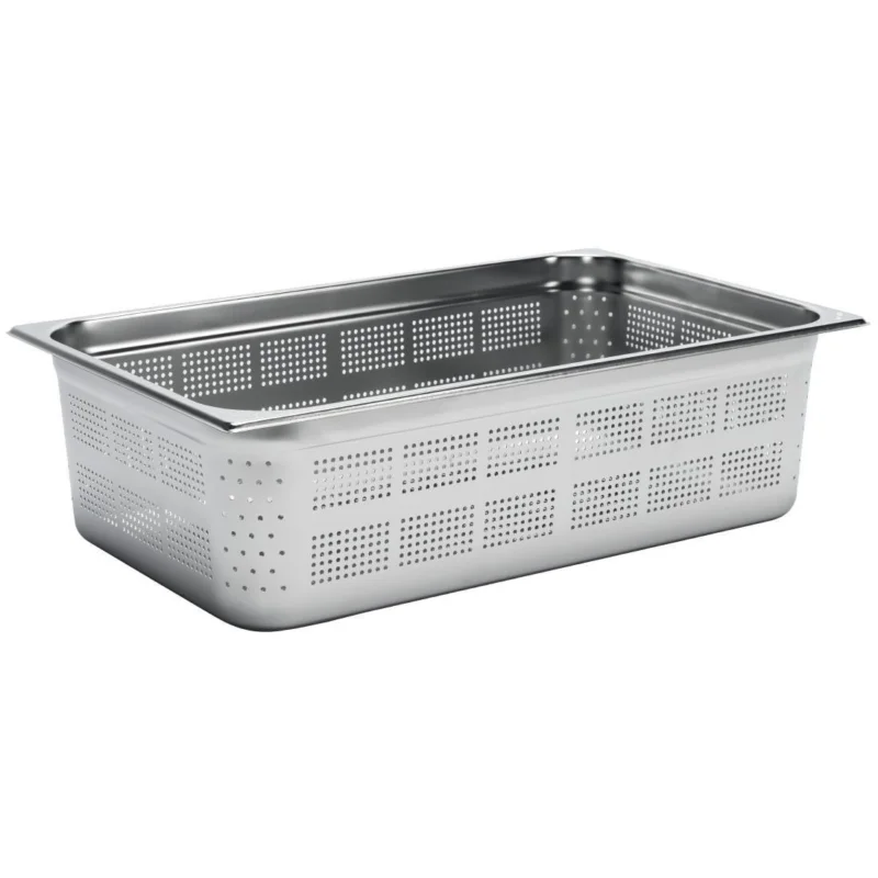 Prix Promo Bac inox perforé GN1/1 Gastro M 150mm