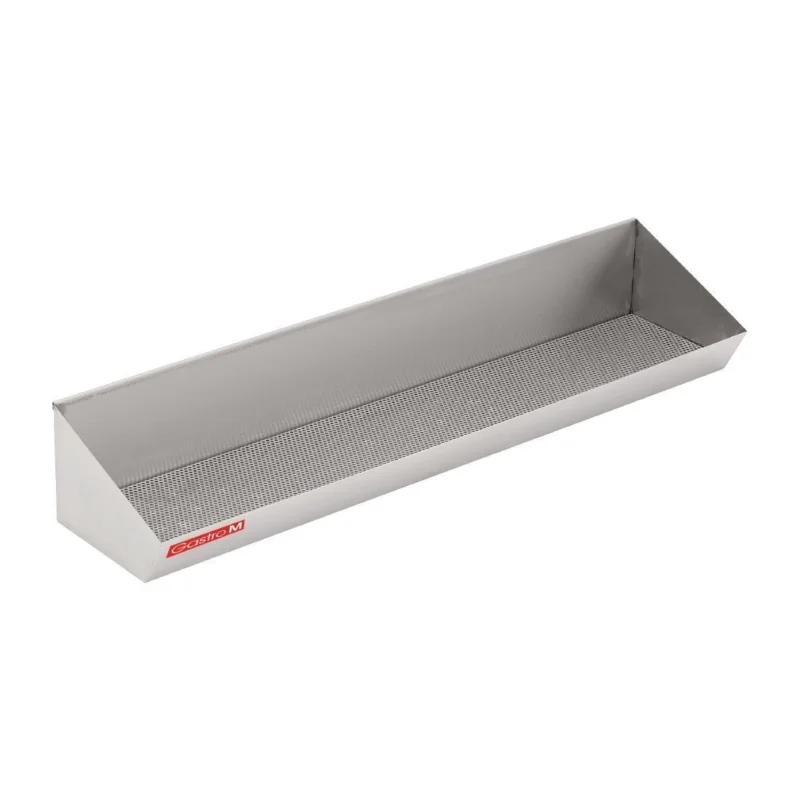 Prix Réduit Réserve-frites inox avec filtre égouttoir Gastro M 200 x 700 x 280mm