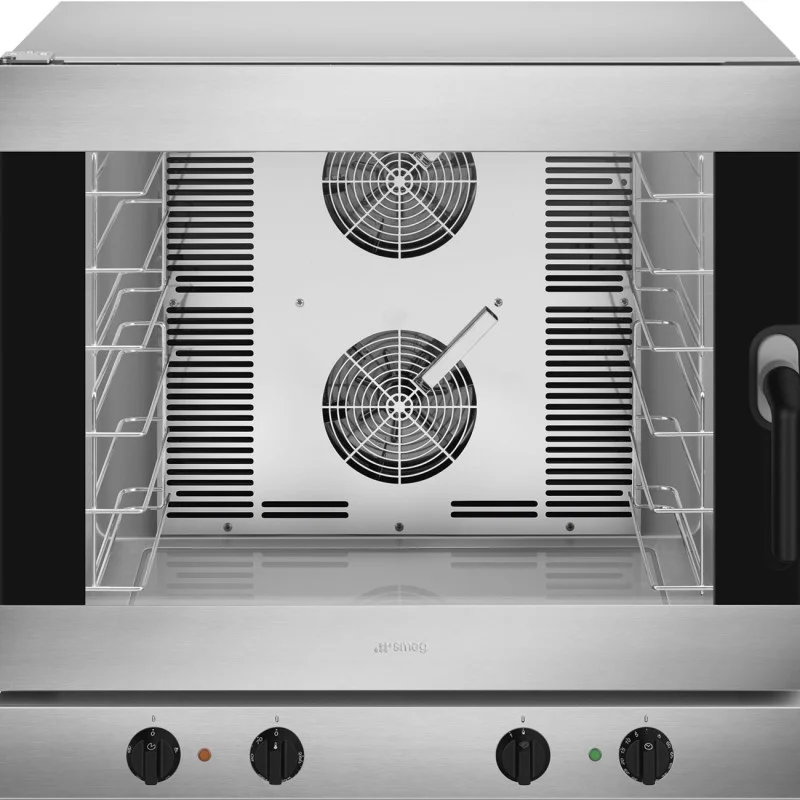 Prix Bas Four à Convection à Air Pulsé avec Humidification Alfa - Ferrage à Gauche - 6 Niveaux 600 x 400