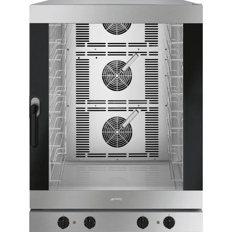 Four à Convection à Air Pulsé avec Humidification Alfa - Ferrage à Droite - 10 Niveaux 600 x 400 Prix Choc