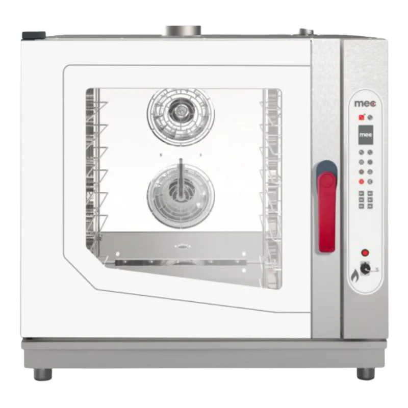 Livraison Express Four à Convection Gaz LCD Digitale avec Lavage Automatique Intégré - 6 x GN 1/1