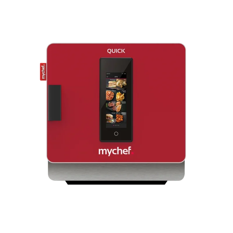 Four à Cuisson Accélérée Quick 1T Rouge Populaire