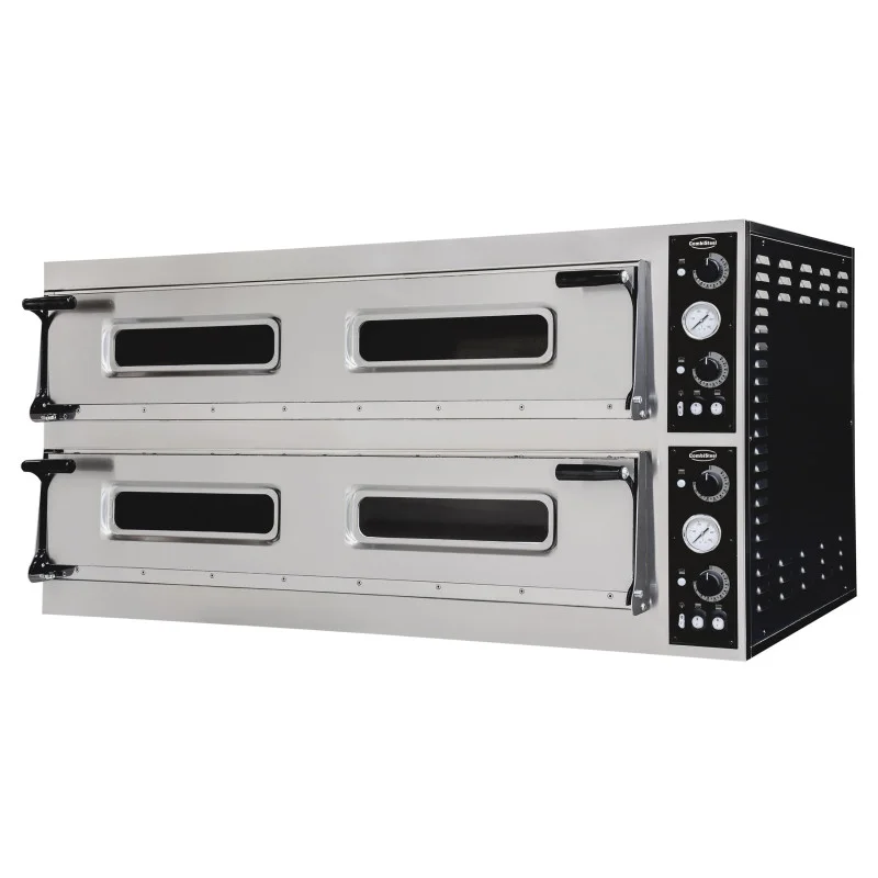Four à Pizza à 2 Chambres - 2 x 9 Pizzas - 400 V Must-Have