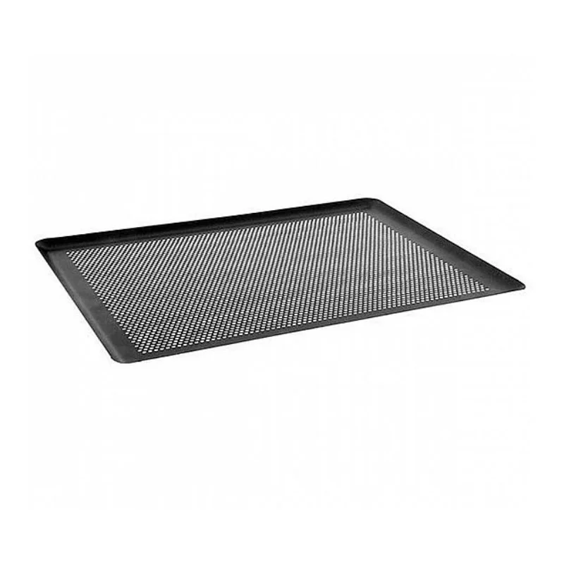 Plateau pour Pâtisserie Perforée Aluminum Antiadhésive- L 600 mm x P 400 mm Seulement Aujourd’hui