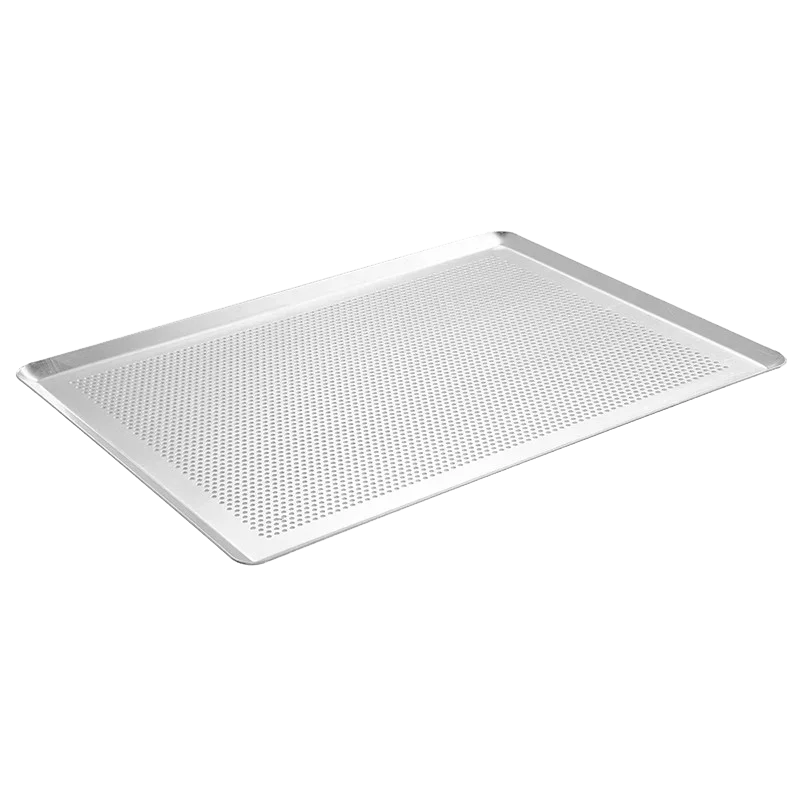 Prix Cassé Plateau pour Pâtisserie Perforée Aluminum - L 600 mm x P 400 mm