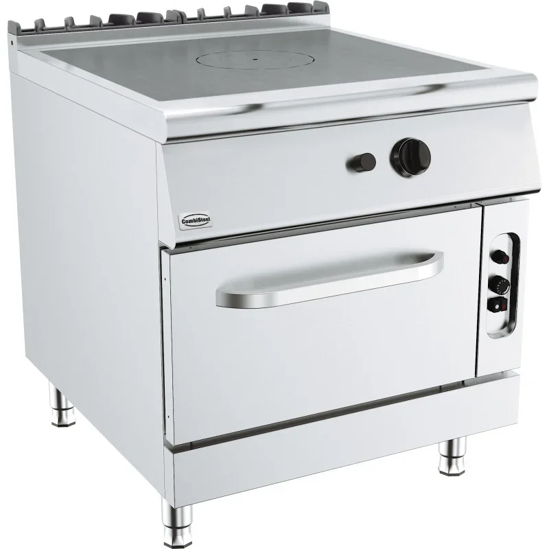 Cuisinière à Plaque Coup de Feu avec Four à Gaz - Base 900 - 11000 W Prix Promo