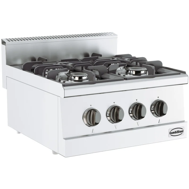 Fourneau à Poser Gaz 600 - 4 Brûleurs - 13000 W Acheter Direct