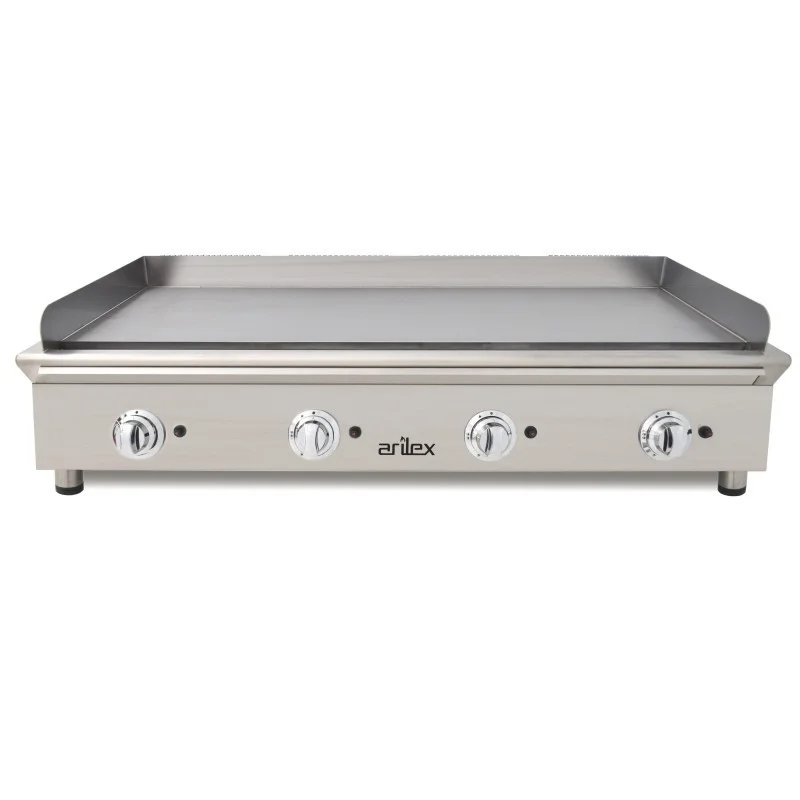 Plancha à Gaz Lisse Acier Fry-Top 600 - 22000 W Retour Gratuit